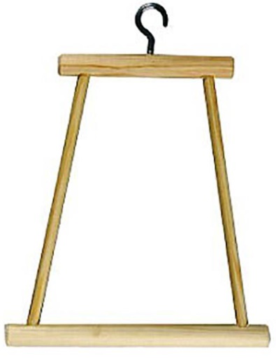 Качели для попугая деревянные средние 150х145х8мм