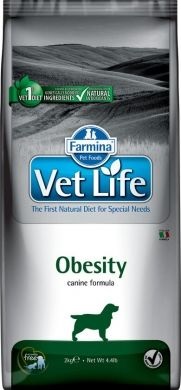 Vet Life Obesity для собак страдающих ожирением