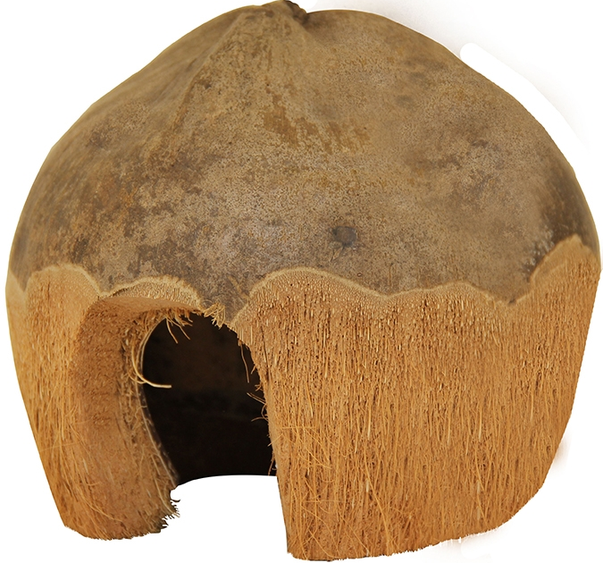 Домик для мелких животных из кокоса "Норка", 100-130мм