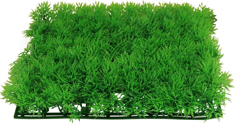 Растение 0525 "Коврик" зеленый, 250*250*30мм