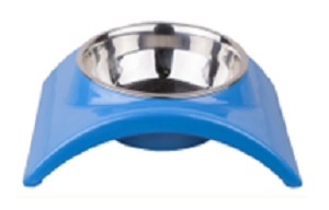 Миска для собак на подставке "Дуга" 350мл