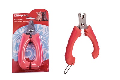 Когтерез-кусачки большие с обрезиненными ручками