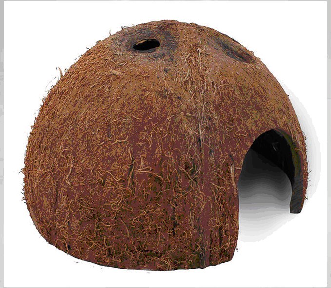 Домик для мелких животных из кокоса "Норка", 100-130мм