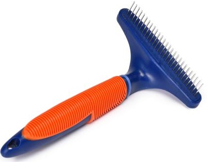 Расческа д/кошек и собак грабли средняя