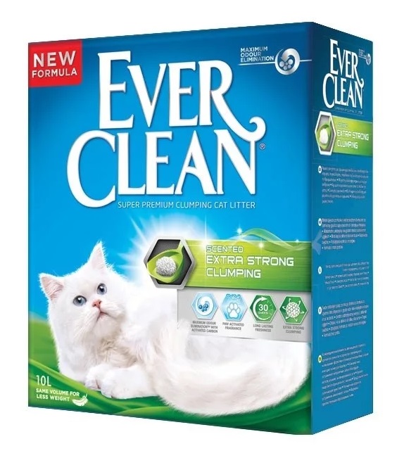 EVER CLEAN Extra Strong Clumping Scented с ароматизатором 6кг